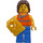 LEGO Female Coast Bewaker Patrol Dinghy Passenger minifiguur