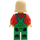 LEGO Mujer Granjero Verde Overall Minifigura