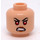 LEGO Kvinne Hode, smile Eller Røde øyne (Forsenket solid knott) (3626 / 20263)