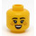 LEGO Female Head with Smile and Freckles (Recessed Solid Stud) (3626 / 101003)