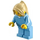 LEGO Kvinne i Sykehus Gown Minifigur