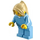 LEGO Female dans Hospital Gown Figurine