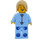 LEGO Female in Hospital Gown minifiguur