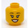 LEGO Femmina in Ospedale Gown Minifigure Testa (Perno solido incassato) (3626 / 68375)