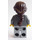 LEGO Female, Jacket und Magenta Schal Minifigur Schwarze Augenbrauen
