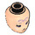 LEGO Female Minidoll Head with Purple Forehead (25017 / 92198)