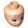 LEGO Female Minidoll Head with Purple Forehead (25017 / 92198)