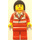 LEGO Female Paramedic with Bob Cut Hair Minifigure