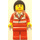 LEGO Femelle Paramédical avec Bob Cut Cheveux Minifigurine