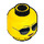 LEGO Female Polizei Kopf mit Sunglasses (Einbau-Vollbolzen) (3626 / 29966)