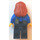 LEGO Female Politie Officer - Dark Oranje Haar minifiguur