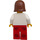 LEGO Female, Red and White Stripes Minifigure