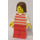 LEGO Female, Red and White Stripes Minifigure