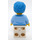 LEGO Femelle Rider avec Azur Foncé Cheveux Minifigurine