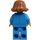 LEGO Female Scientist with Medium Dark Flesh Hair Minifigure