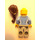 LEGO Weiblich Hemd mit Zwei Knöpfe und Shell Pendant, Pferdeschwanz Lang French Geflochten Haar Minifigur