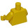 LEGO Female Torso mit rot oben  (973)