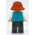 LEGO Female Train Station Employee Minifigure