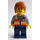LEGO Female Training Jet Transporter Service Auto Driver Minifigur