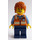 LEGO Female Training Jet Transporter Service Car Driver Minifigure