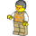 LEGO Weiblich mit Argyle Pullover Minifigur