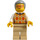 LEGO Vrouwelijk met Argyle Trui Minifiguur