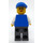 LEGO Kvinna med Crow&#039;s Feet och Keps Minifigur