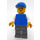 LEGO Female with Crow&#039;s Feet and Cap Minifigure