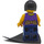 LEGO Female with Dark Purple Blouse Minifigure