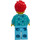 LEGO Female with Red Spiked Hair Minifigure