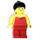 LEGO Female with Red Top Minifigure