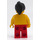 LEGO Female with Red Top Minifigure