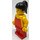 LEGO Female with Red Top Minifigure