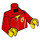 LEGO Ferrari Engineer Minifig Torso (973 / 76382)