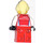 LEGO Ferrari Racing Driver with Bright Light Yellow Hair  Minifigure