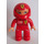 LEGO Ferrari Racing Driver with flesh hands Duplo Figure