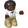 LEGO Figure avec page Cheveux African Duplo Figure