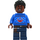 LEGO Finn med Jul Sweater Minifigur