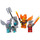 LEGO Fire and Ice Minifigure Accessory Set 850913