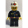 LEGO Feuer Fighter mit Weiß Helm mit Logo Minifigur