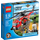 LEGO Feu Helicopter avec des tenons sur les côtés 60010-2