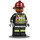 LEGO Brandweerman Minifiguur