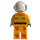 LEGO Firefighter Pilot Minifigur