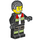 LEGO Firefighter with Beard Minifigure