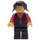 LEGO Firefighter with Black Hair with Short Pigtails Minifigure