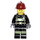 LEGO Pompiere con Rosso scuro Casco Minifigure