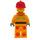 LEGO Brannmann med Redningsvest Minifigur