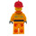 LEGO Firefighter mit Lifejacket Minifigur
