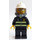 LEGO Bombero con mirrored Gafas Aire Tanques y Blanco Casco Minifigura