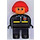 LEGO Firefighter with Red Helmet Duplo Figure